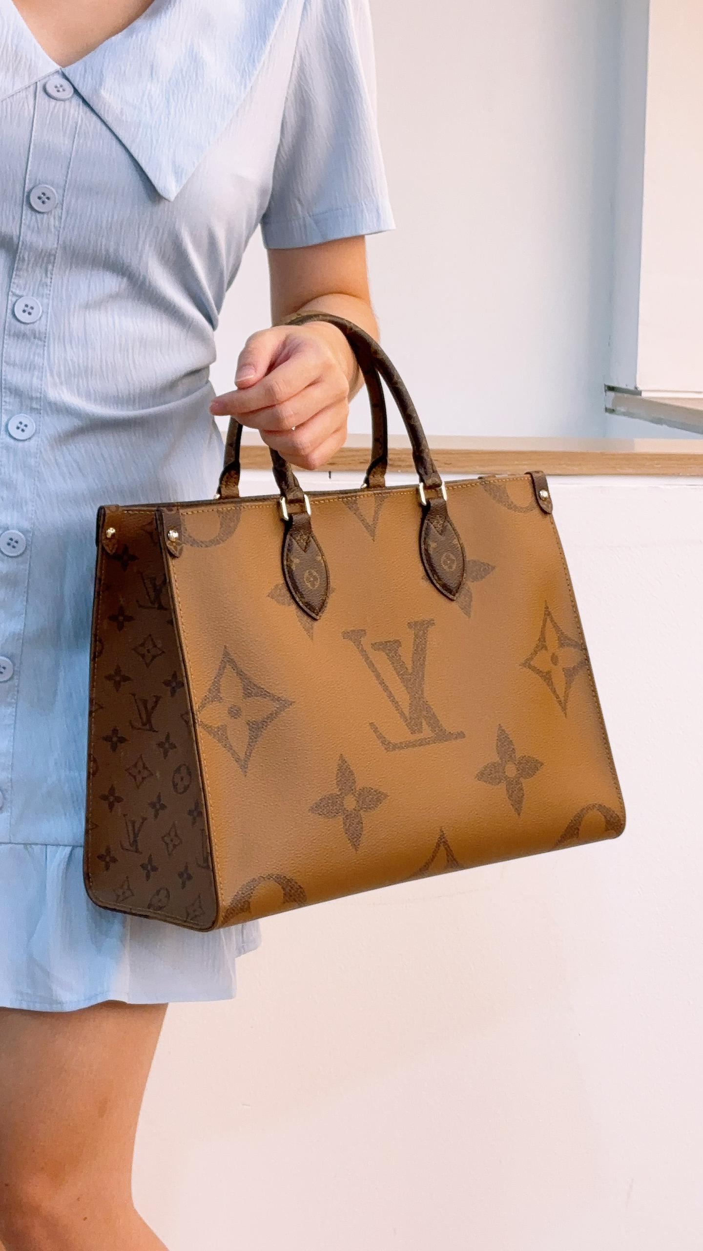 LV Reverse Monogram On The Go MM