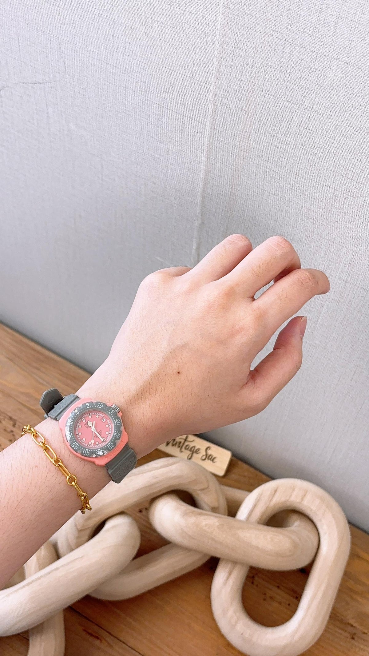 Tag Heuer Pink / Grey Formula 1 Quartz 28mm Watch
