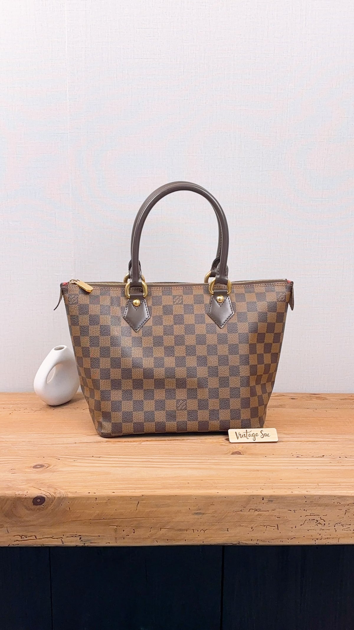 LV Damier Ebene Saleya PM