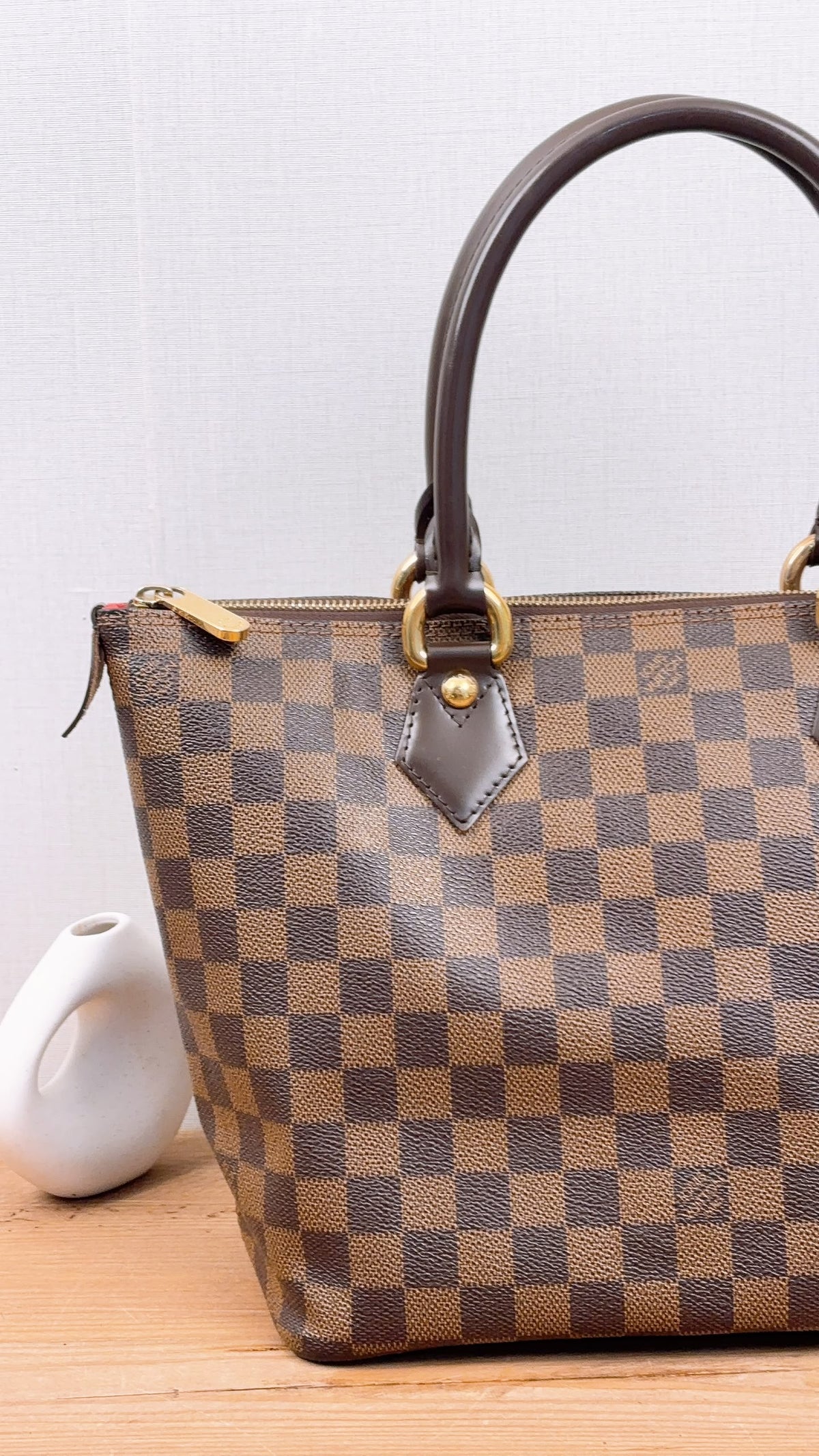 LV Damier Ebene Saleya PM