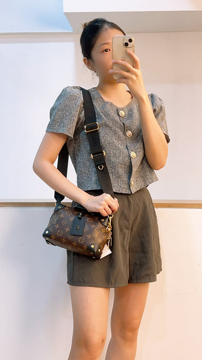 LV Monogram Petite Malle Souple