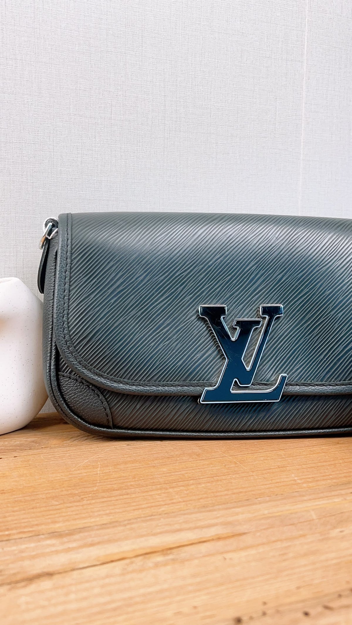 LV Black Epi Buci