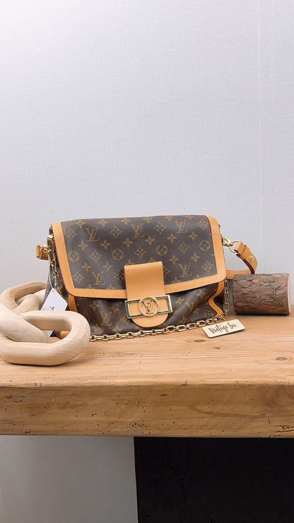 LV Monogram Dauphine Soft GM