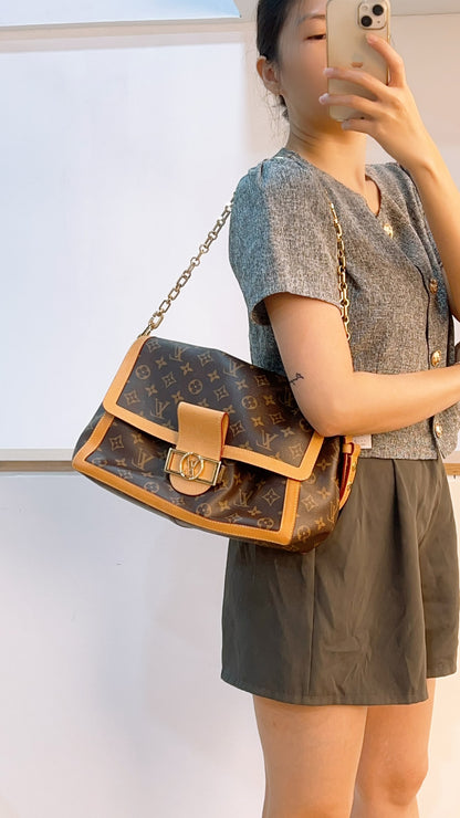 LV Monogram Dauphine Soft GM