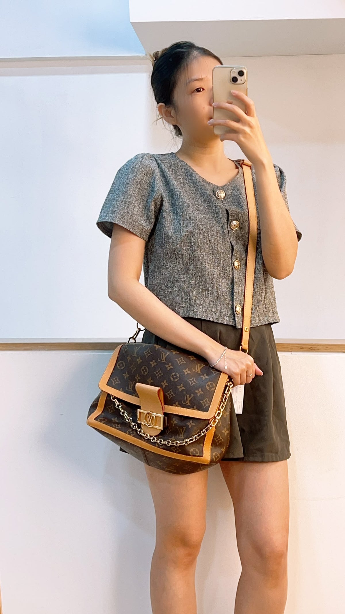 LV Monogram Dauphine Soft GM