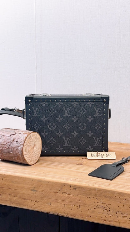LV Monogram Eclipse Clutch Box