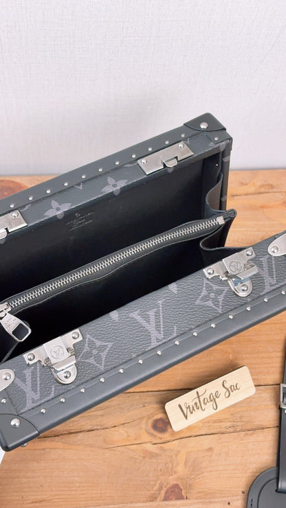 LV Monogram Eclipse Clutch Box