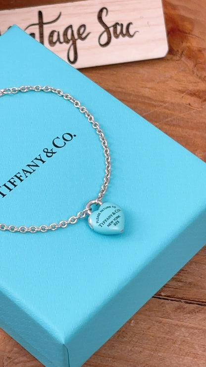 Tiffany & Co. Silver Return To Tiffany Full Heart Bracelet