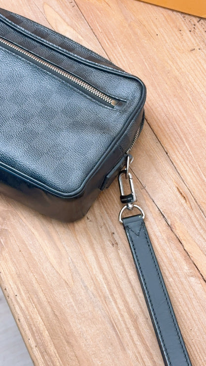 LV Damier Graphite Pochette Kasai Clutch