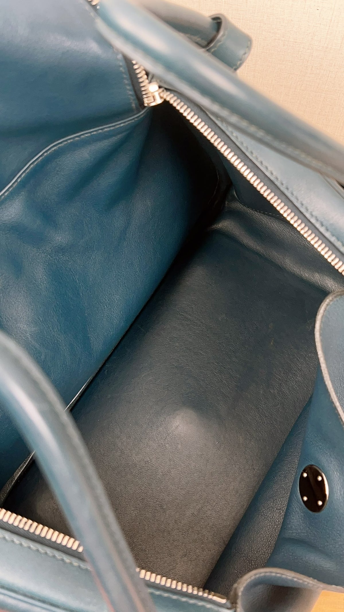 Hermes Blue Swift Lindy 34 (PHW)