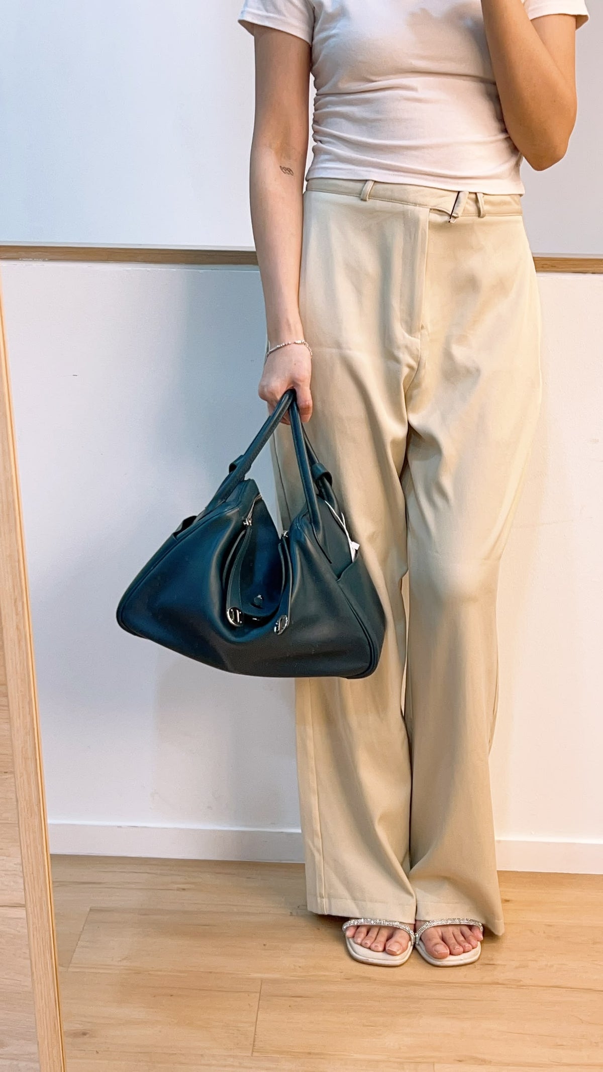 Hermes Blue Swift Lindy 34 (PHW)