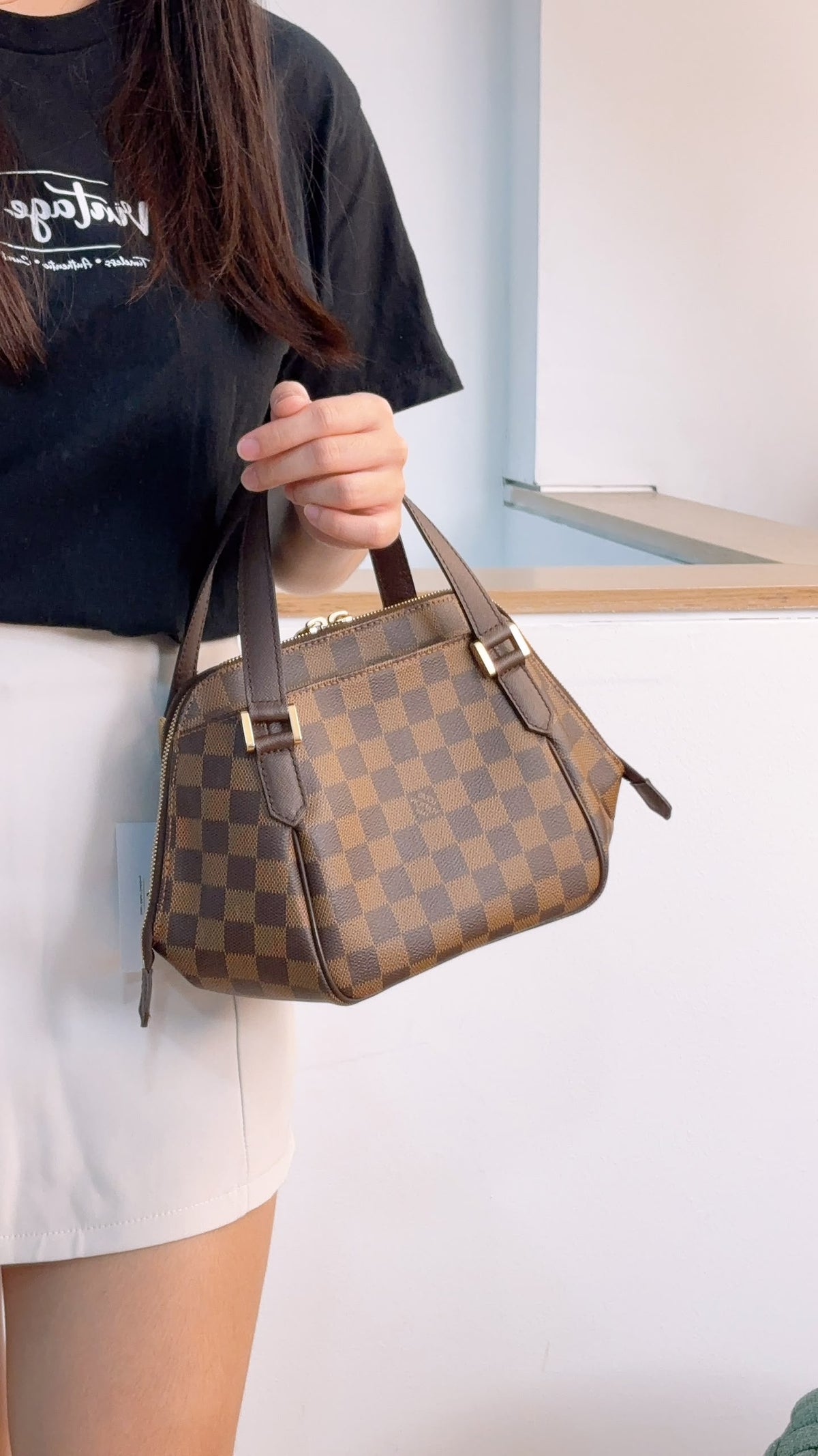 LV Damier Ebene Belem PM
