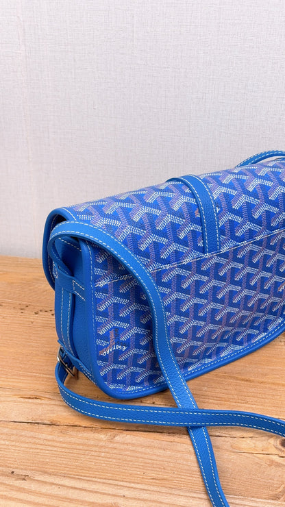 Goyard Blue Belvedere PM
