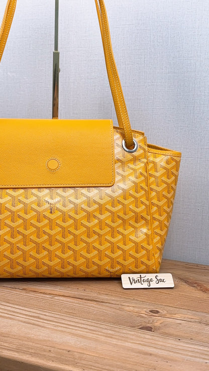 Goyard Yellow Rouette Souple Bag