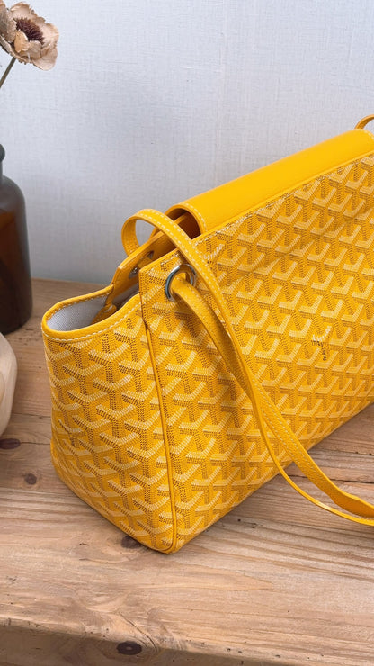 Goyard Yellow Rouette Souple Bag