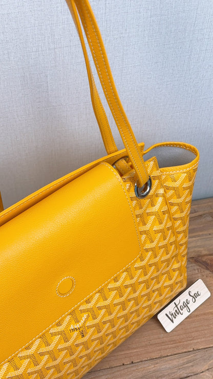 Goyard Yellow Rouette Souple Bag