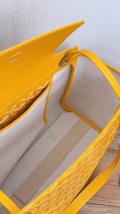 Goyard Yellow Rouette Souple Bag