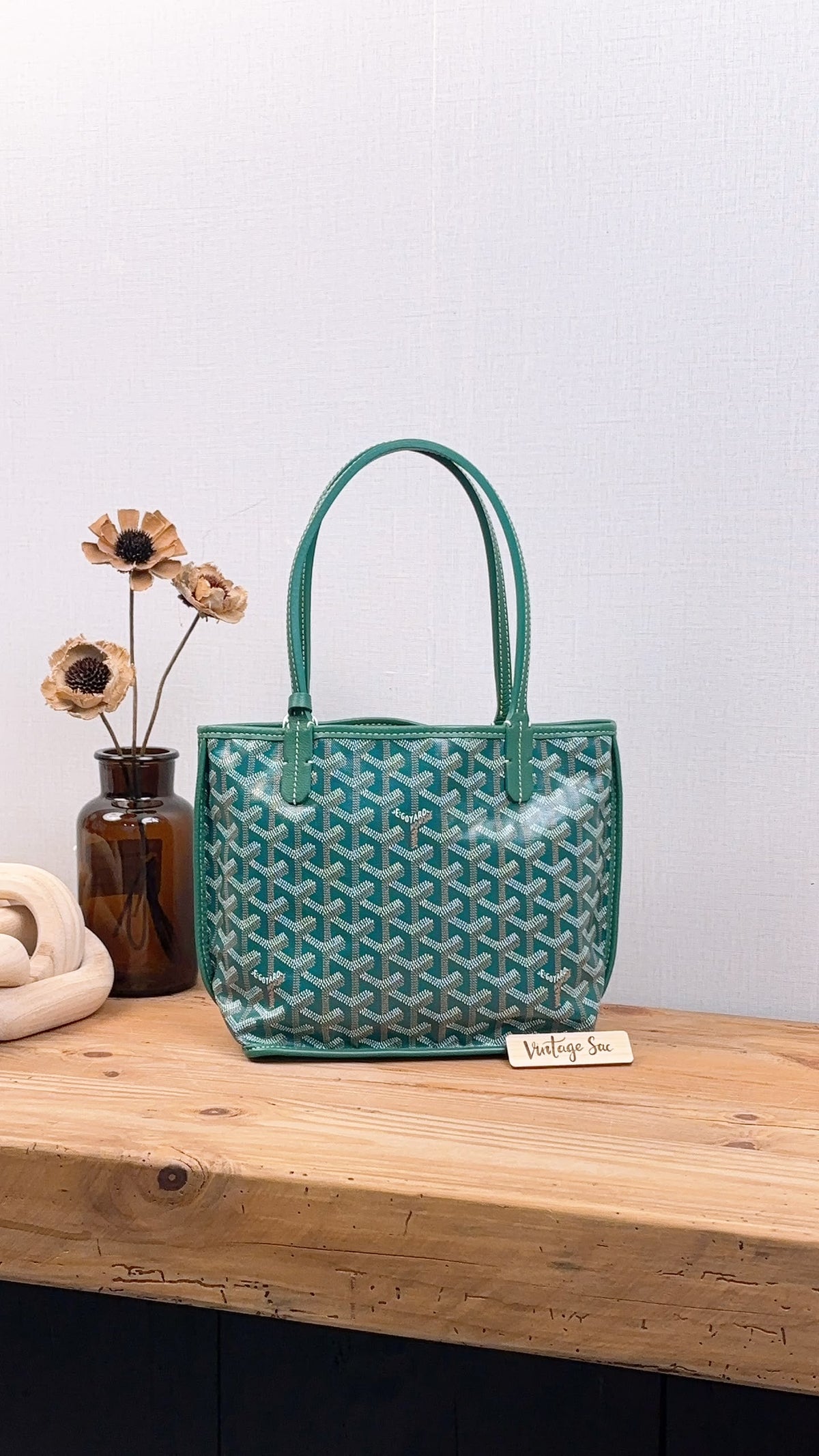 Goyard Green Mini Anjou
