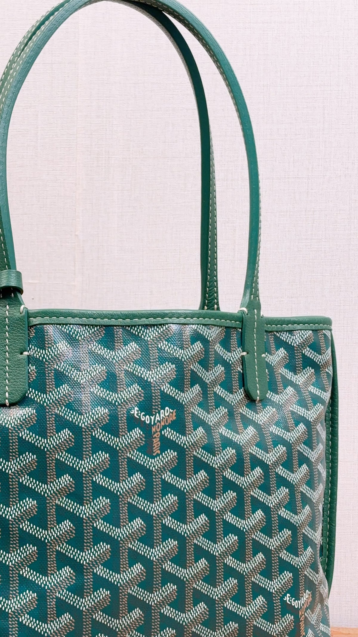 Goyard Green Mini Anjou