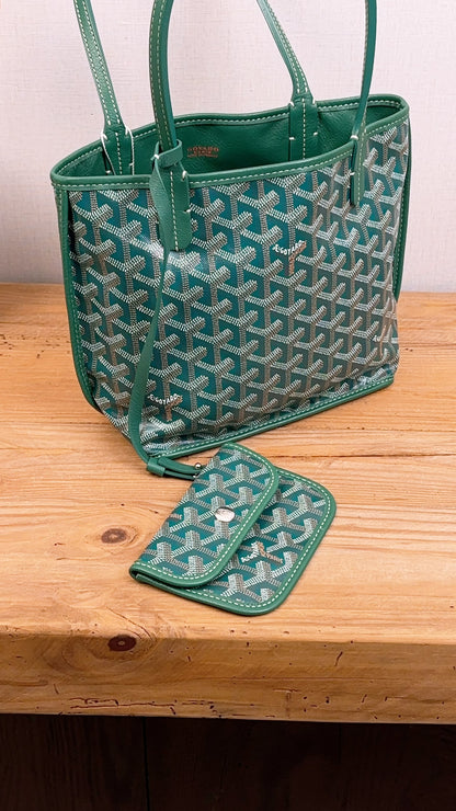 Goyard Green Mini Anjou