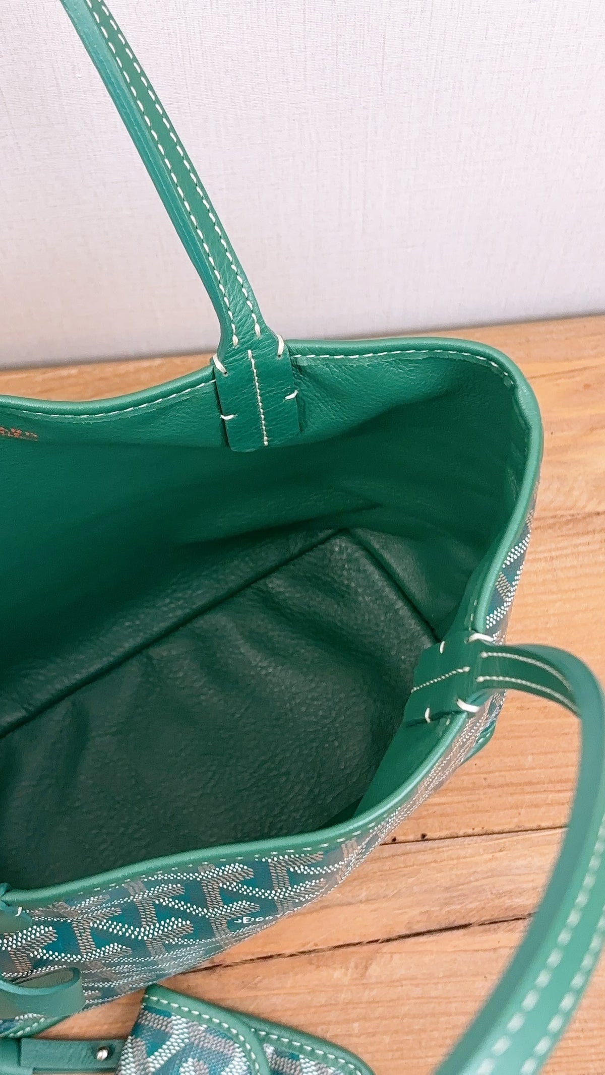 Goyard Green Mini Anjou