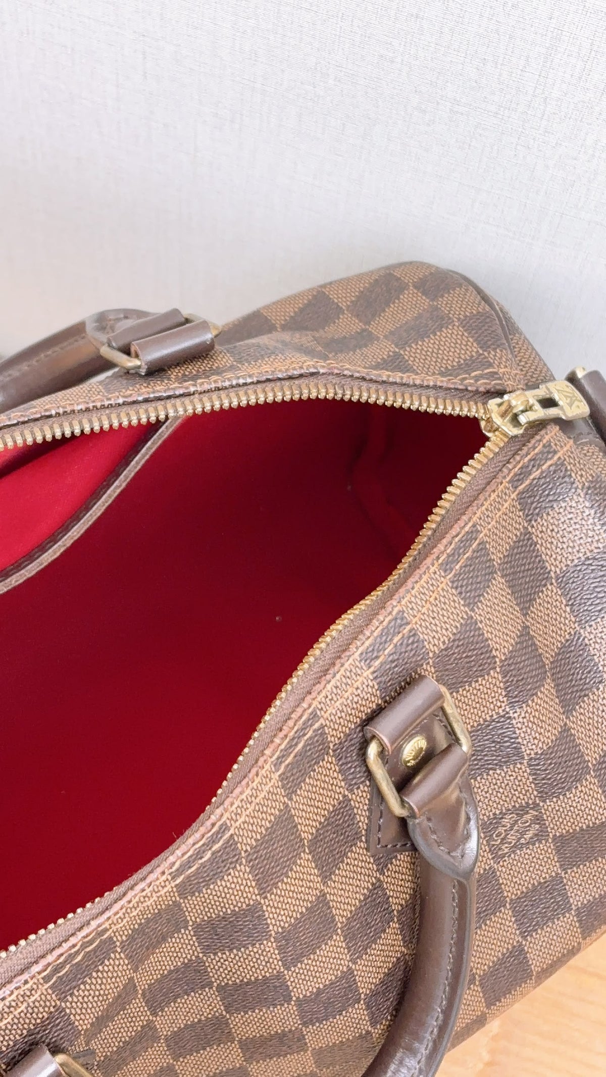 LV Damier Ebene Speedy 30 Bandouliere