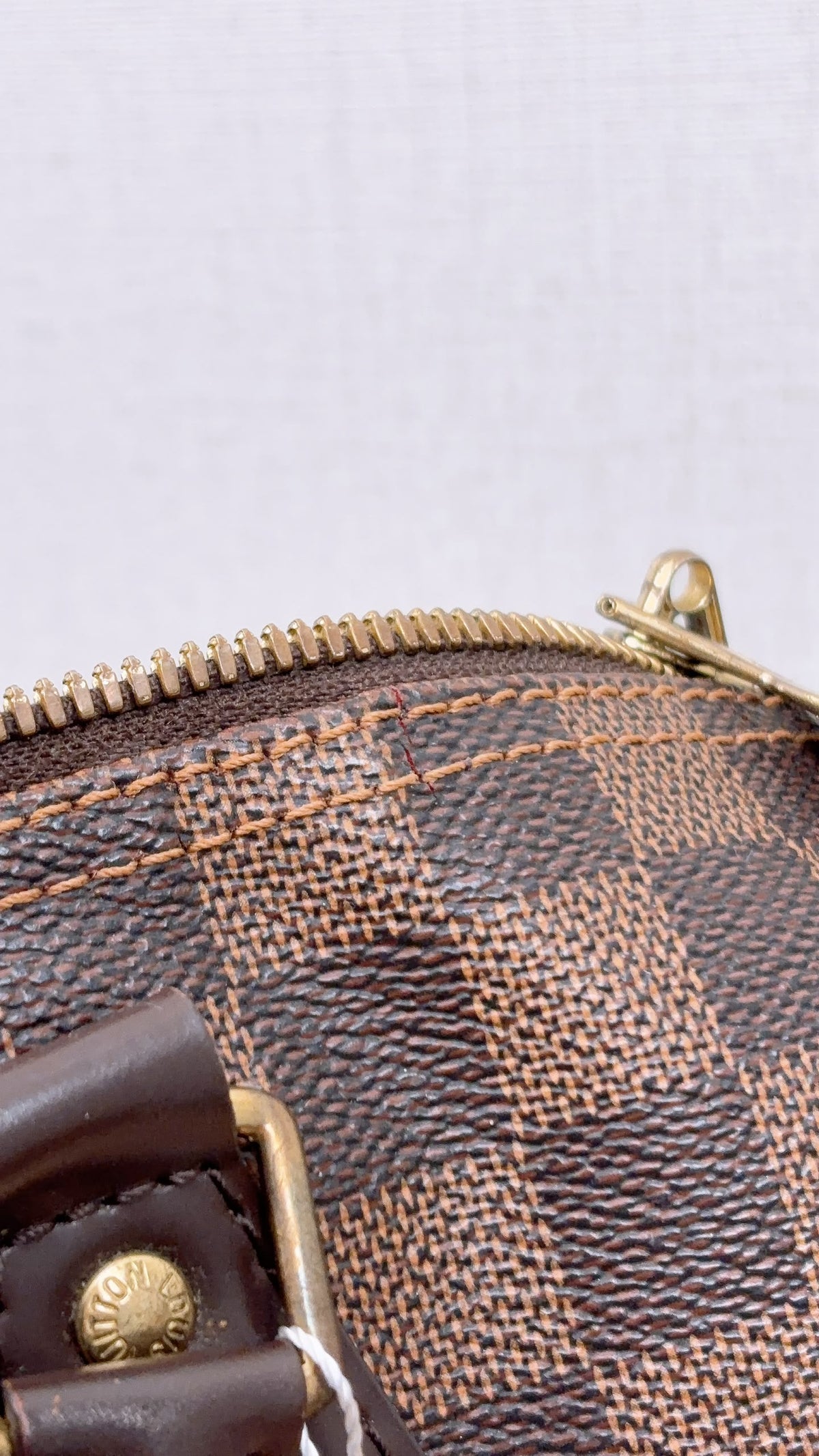 LV Damier Ebene Speedy 30 Bandouliere