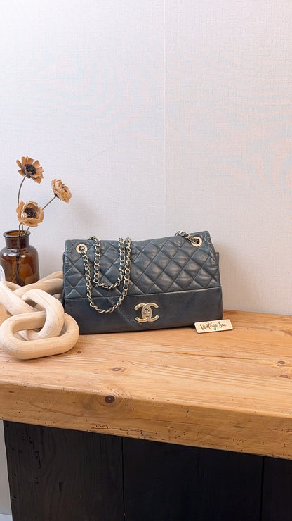 Chanel Black Calfskin Soft Elegance Flap (GHW)