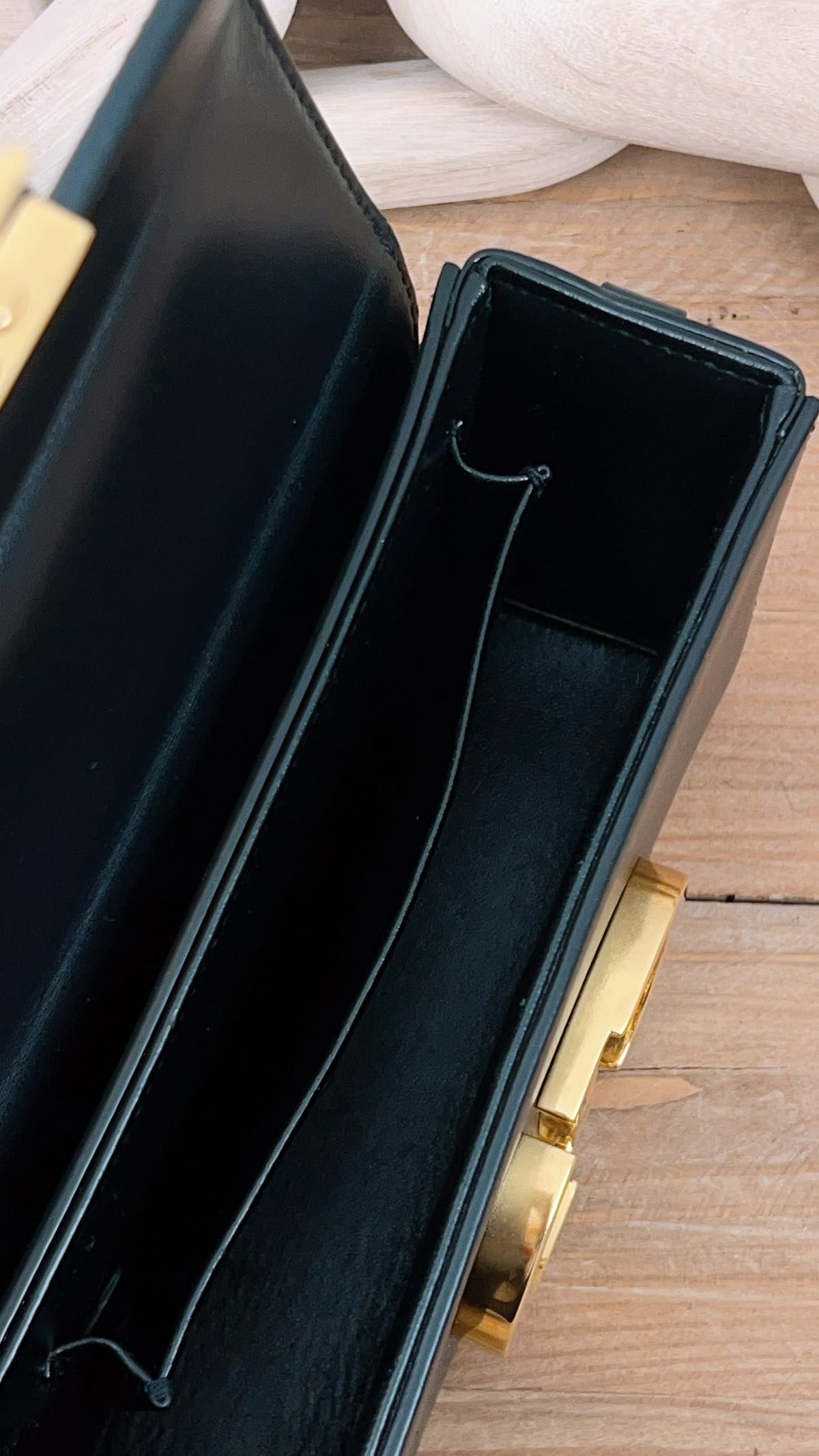 Dior Black Calfskin 30 Montaigne Box Bag (GHW)