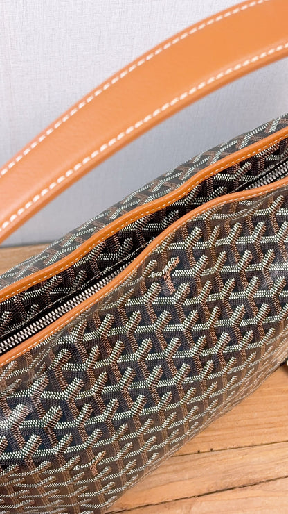 Goyard Black x Tan Boheme Hobo