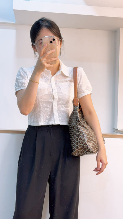 Goyard Black x Tan Boheme Hobo