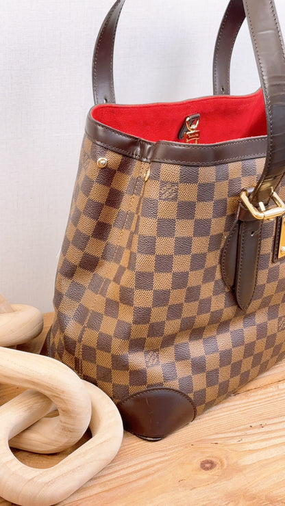 LV Damier Ebene Hampstead MM