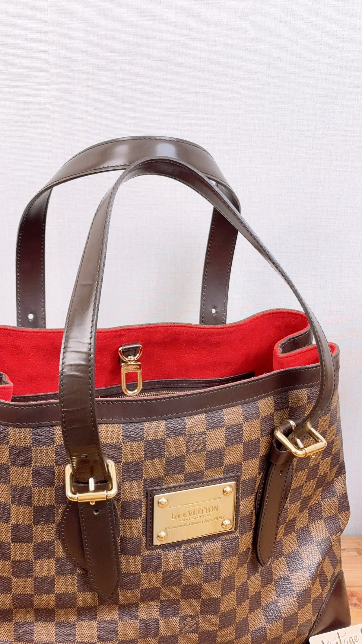 LV Damier Ebene Hampstead MM
