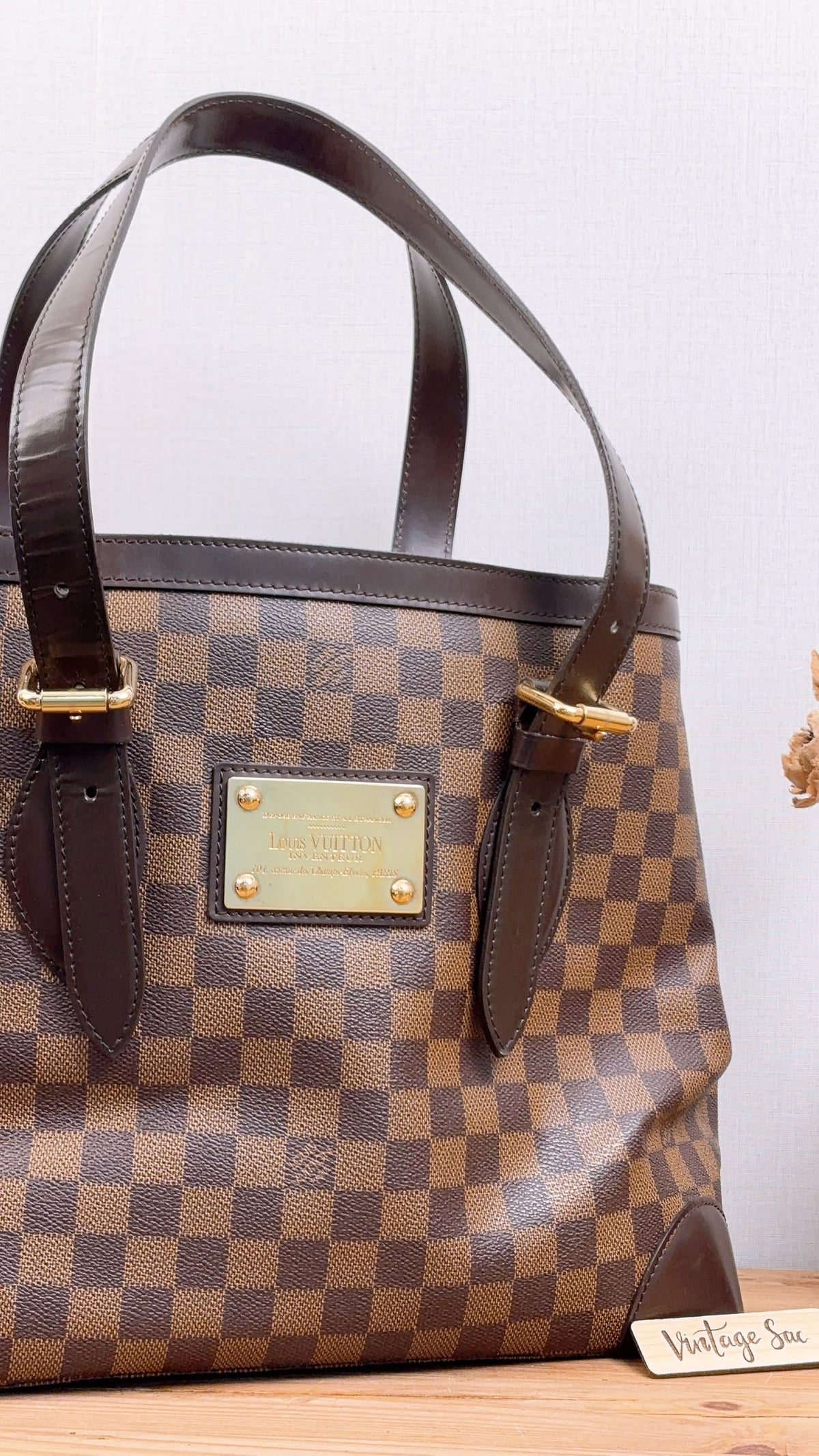 LV Damier Ebene Hampstead MM