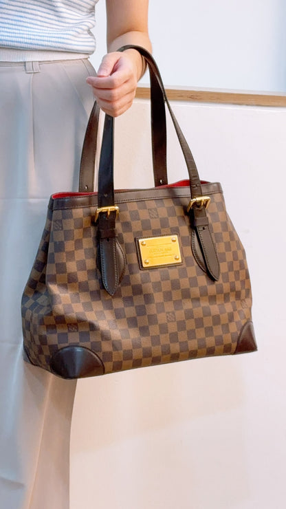 LV Damier Ebene Hampstead MM