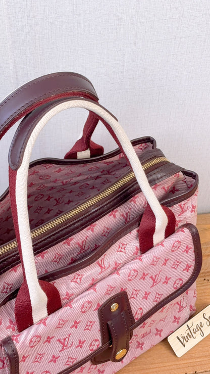 LV Cherry Minilin Canvas Mary Kate Bag
