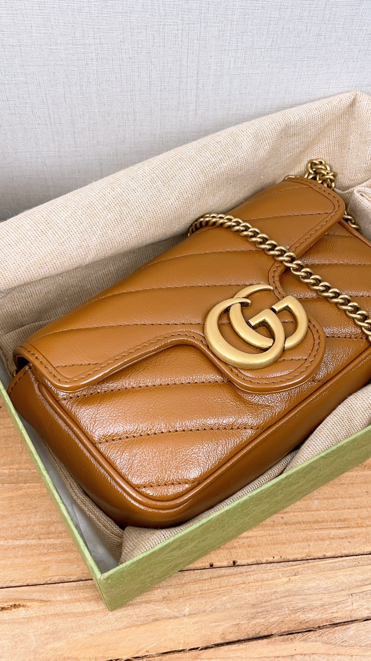 Chanel Red Lambskin Quilted Small Pocket Box Camera Case (SHW)