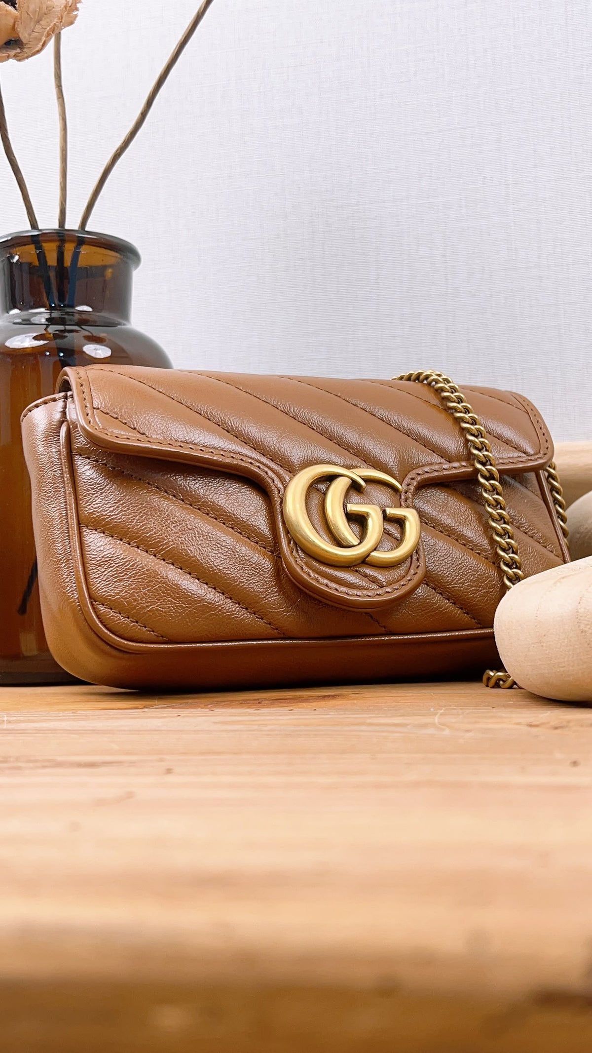 Chanel Red Lambskin Quilted Small Pocket Box Camera Case (SHW)