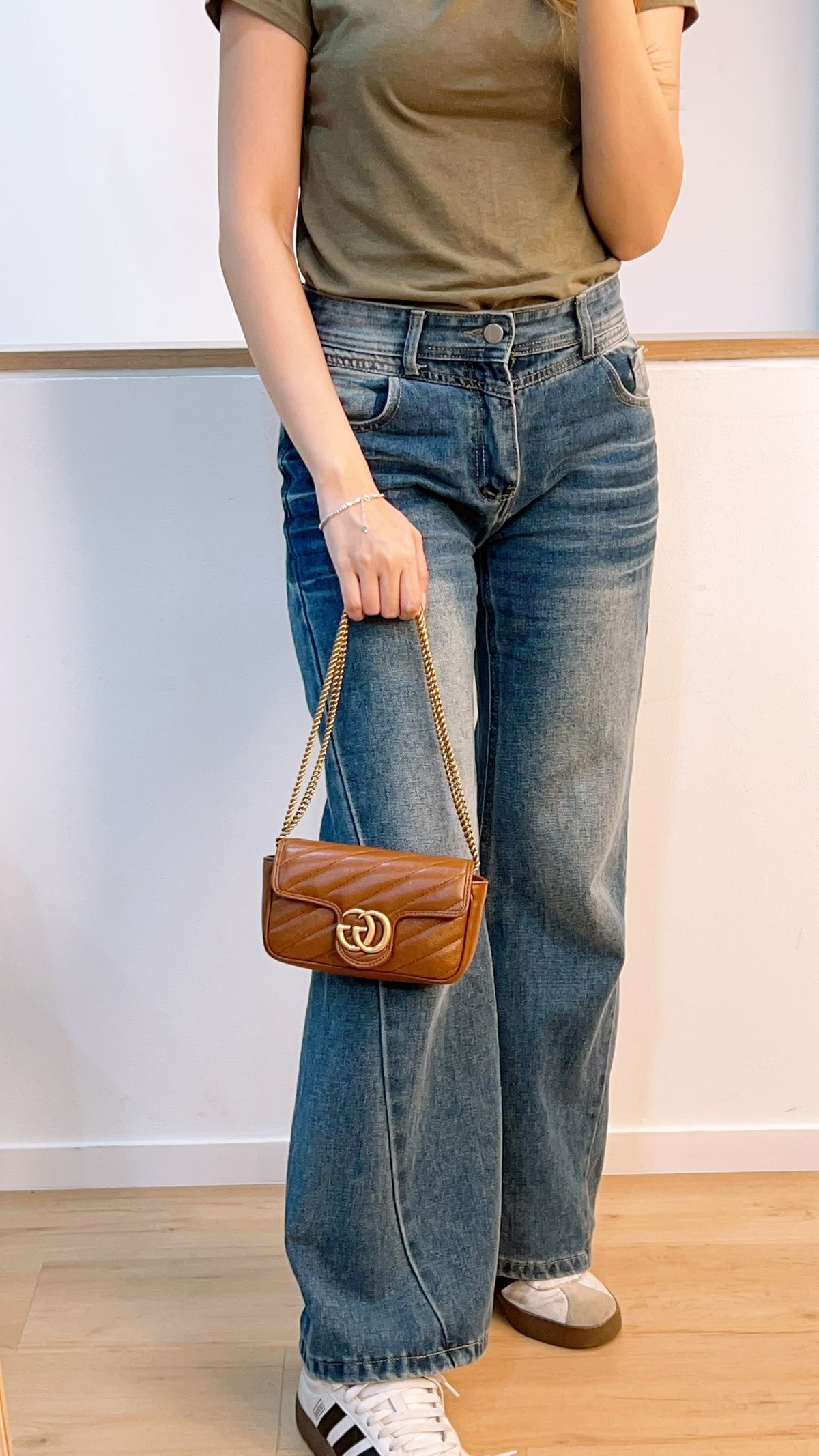 Chanel Red Lambskin Quilted Small Pocket Box Camera Case (SHW)