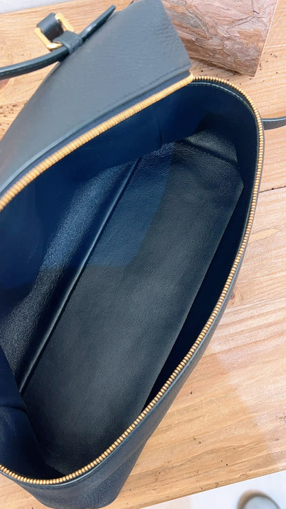 Loro Piana Navy Blue Grained Calfskin Extra Pocket L27 (GHW)