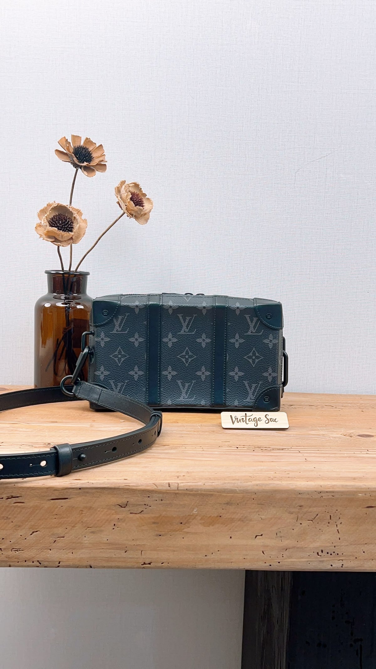 LV Monogram Eclipse Soft Trunk Wallet