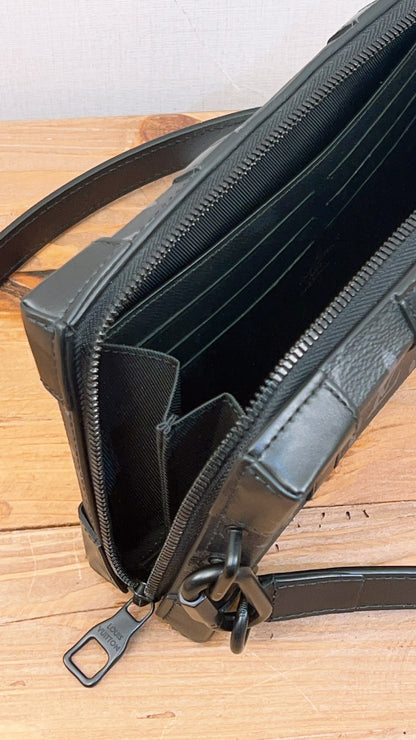 LV Monogram Eclipse Soft Trunk Wallet