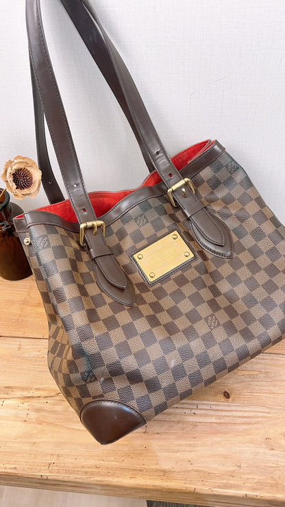 LV Damier Ebene Hampstead MM