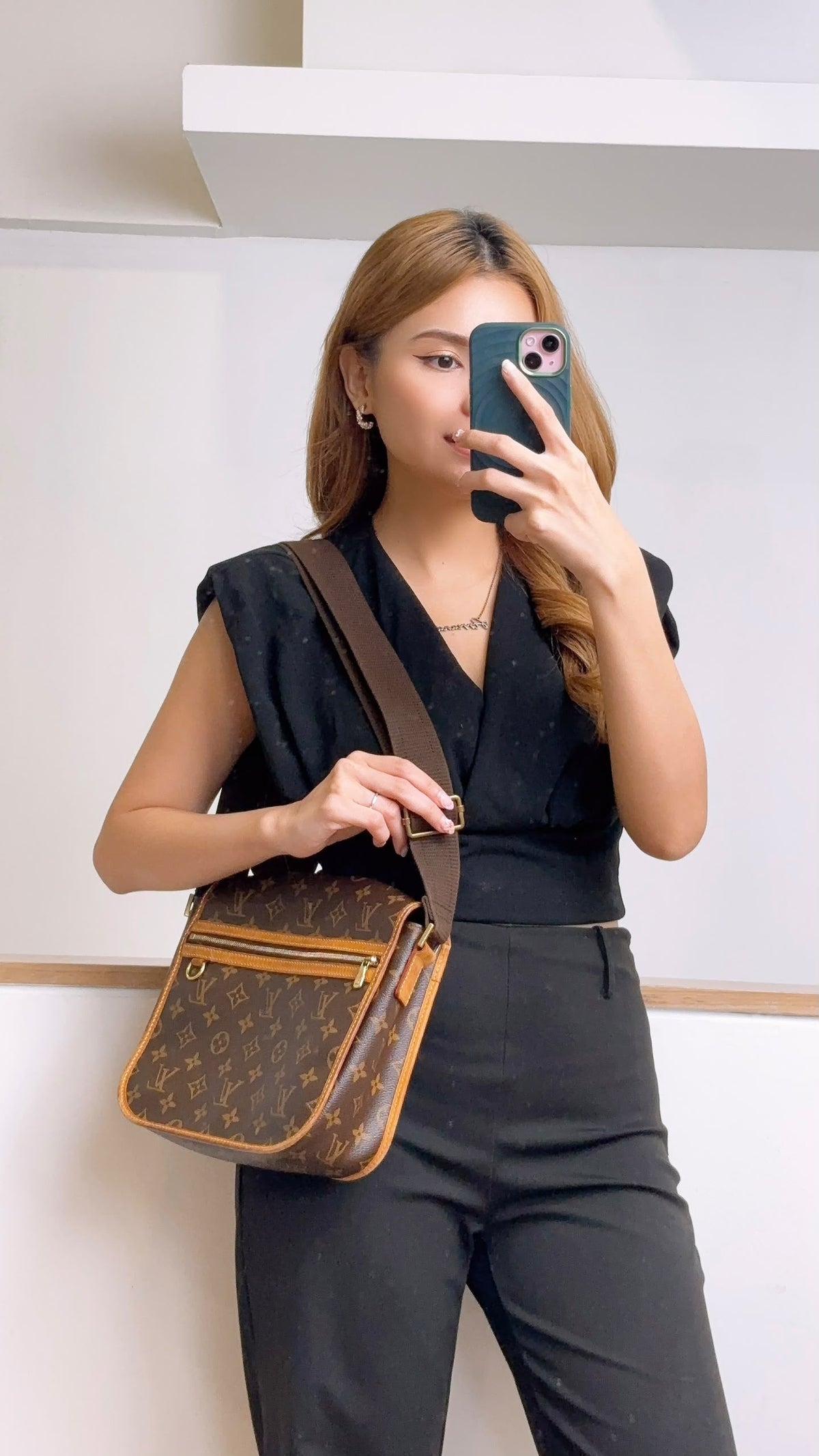 LV Monogram Bosphore PM Messenger Bag