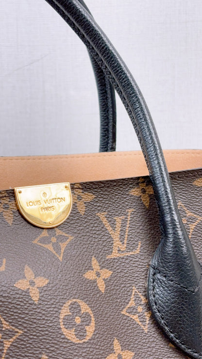 LV Black Monogram Flandrin Tote