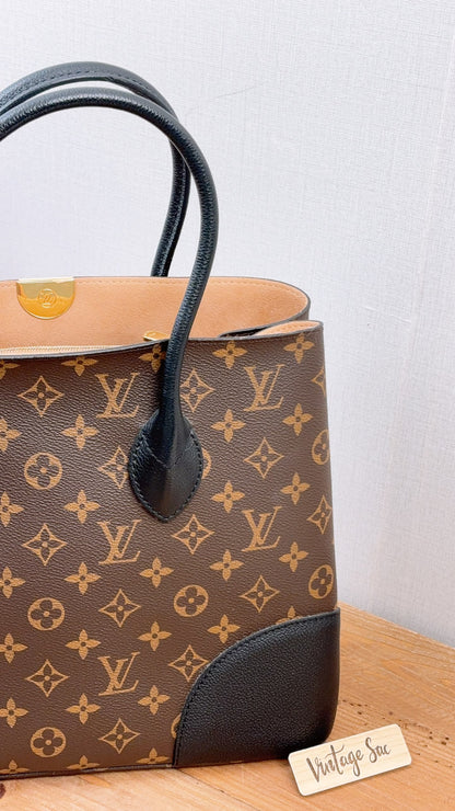 LV Black Monogram Flandrin Tote