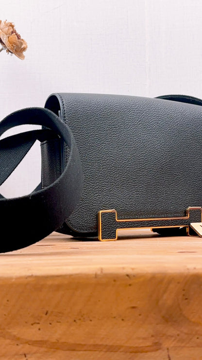 Hermes Black Geta (GHW)