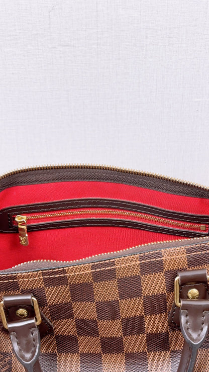 LV Damier Ebene Speedy 30 Bandouliere
