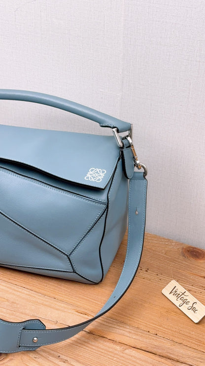 Loewe Stone Blue Medium Puzzle (SHW)