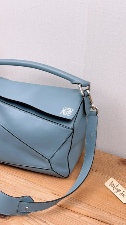 Loewe Stone Blue Medium Puzzle (SHW)